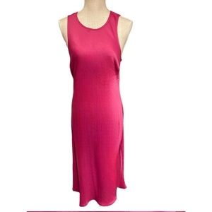 House of Harlow 1960 Pink Stain Midi Dress